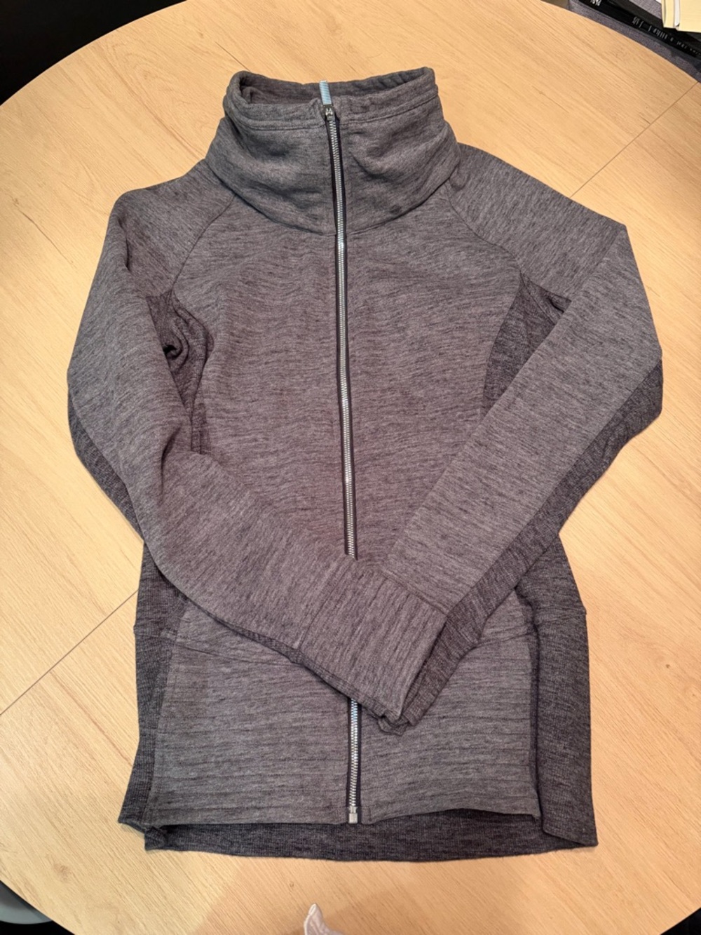 lululemon athletica Dark Grey zip up